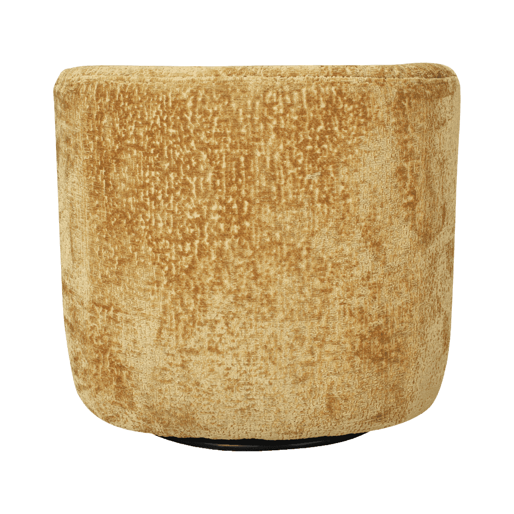 Harige volledig gestoffeerde lounge stoel