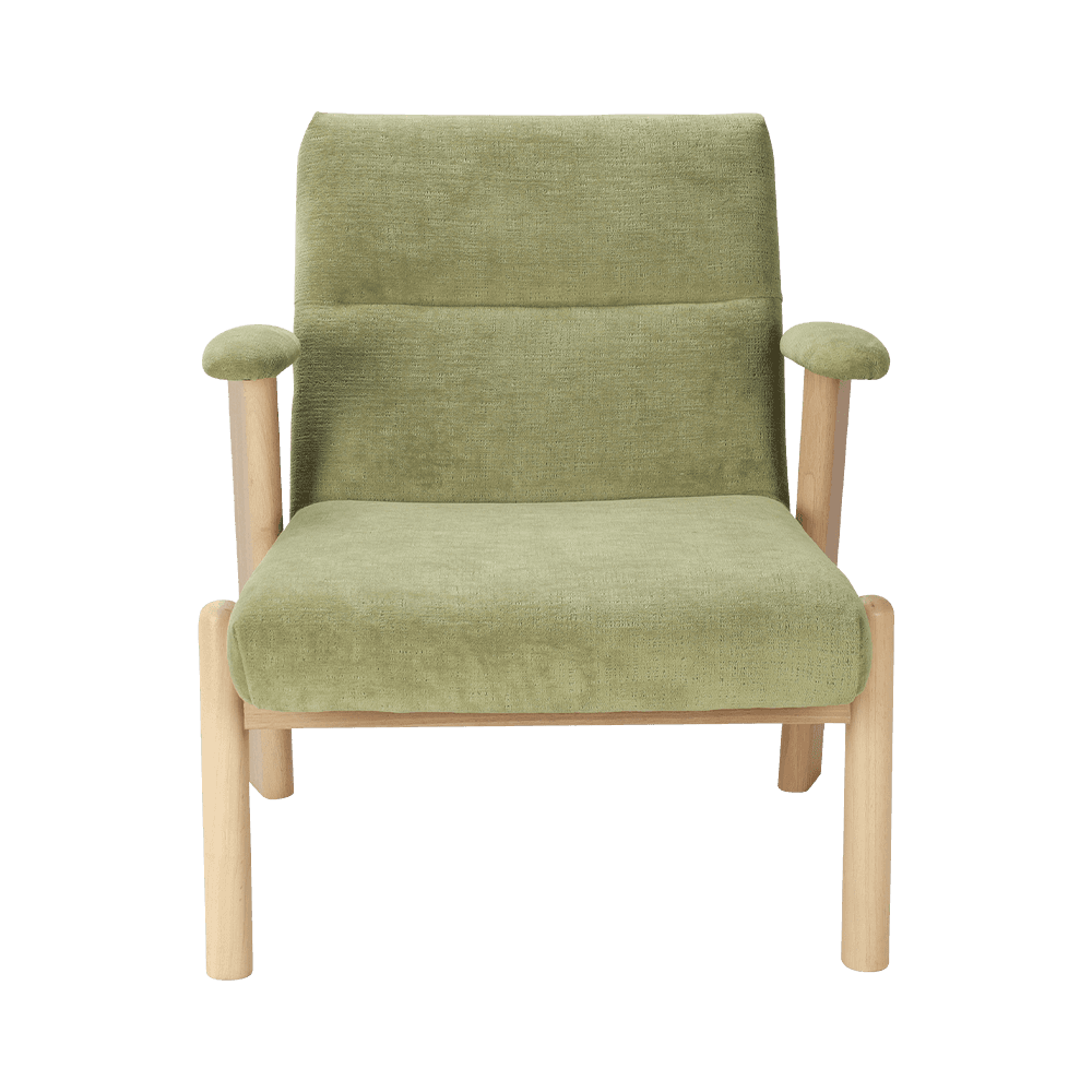 Houten frame vrijetijdsstoel