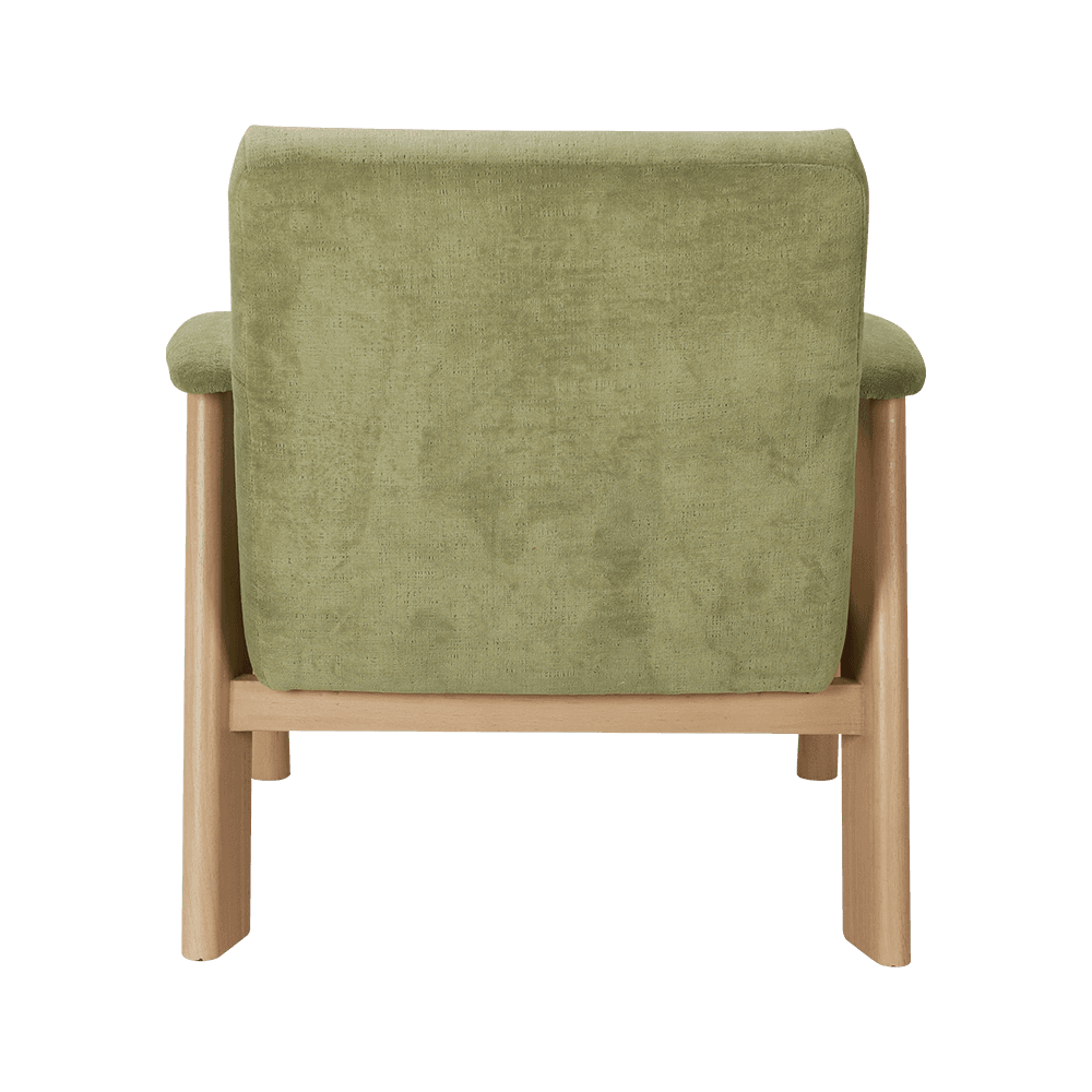 Houten frame vrijetijdsstoel