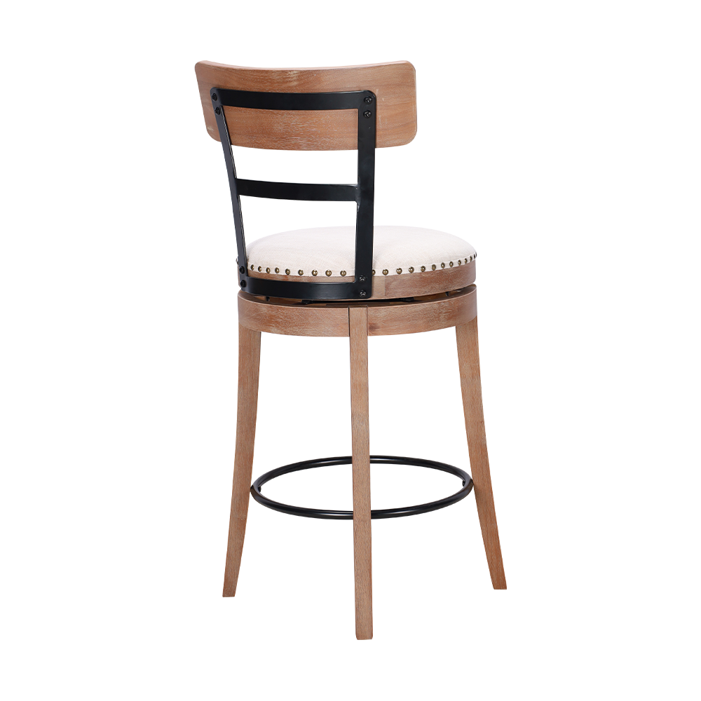 Rubberen houten spons kussen eetstoel