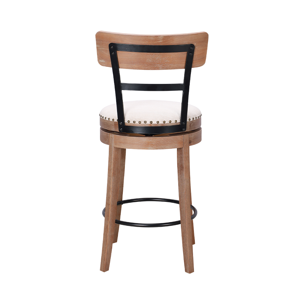 Rubberen houten spons kussen eetstoel