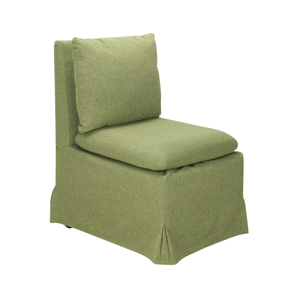 Stoel van vaste kleurstof lounge stoel